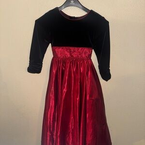 Jona Michelle Black and Red Formal Dress